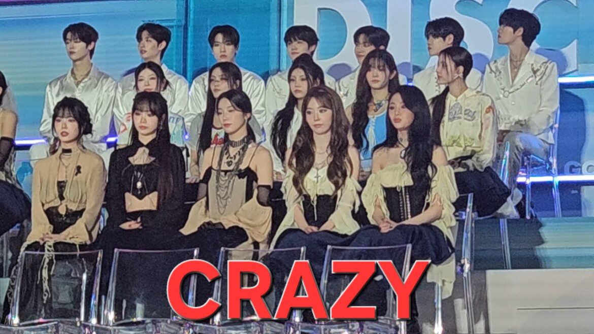 LE SSERAFIM 第39回GDA(ゴールデンディスクアワード) 2025/01/04 CRAZY