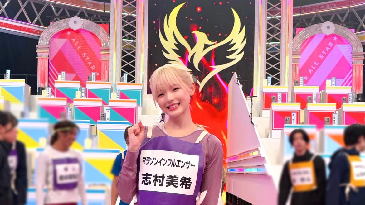 金髪GAL初めてのTV出演に密着|オールスター体育祭❤️🔥