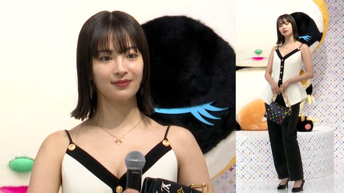 広瀬すず、胸元大胆披露のキャミソール姿で魅了 自身でも新鮮な姿に「大人になったかな?」 「LOUIS VUITTON × MURAKAMI」POP-UP STOREレセプション