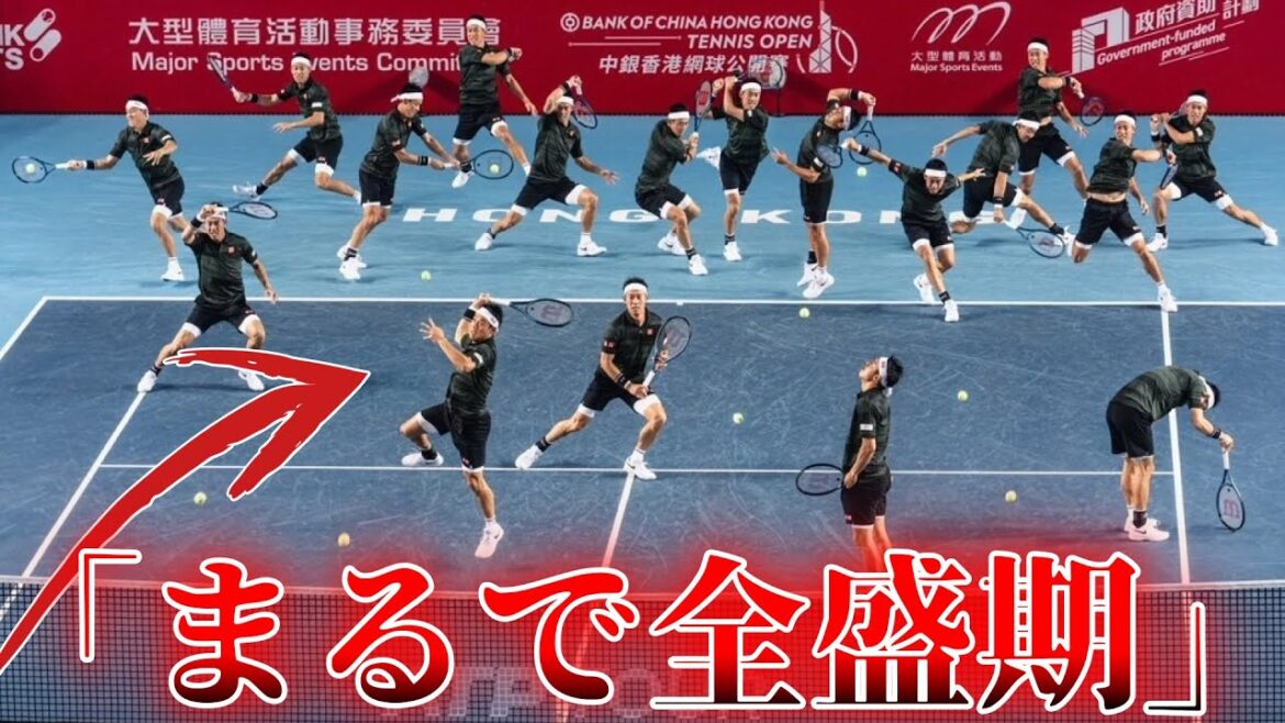 【サーブの最高時速194km】新たに進化した錦織圭の無双テニスを解説します