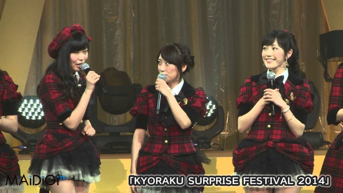 高橋みなみ、期間限定”の黒髪姿にファン大歓声 「KYORAKU SURPRISE FESTIVAL 2014」