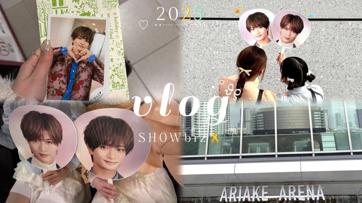 【現場vlog】新年一発目現場❕有明アリーナ SHOWbiz🎗️.⋆𝜗𝜚