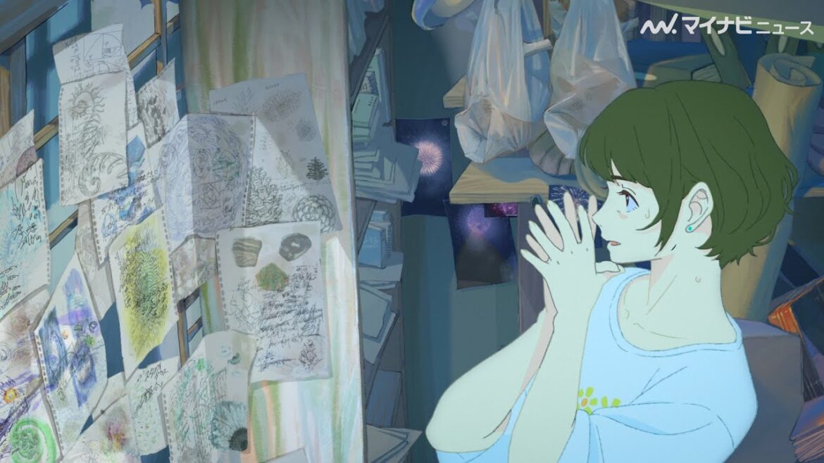萩原利久&古川琴音、アニメ声優初挑戦!神秘的な映像と透き通った声に注目 『花緑青が明ける日に』特報 公開