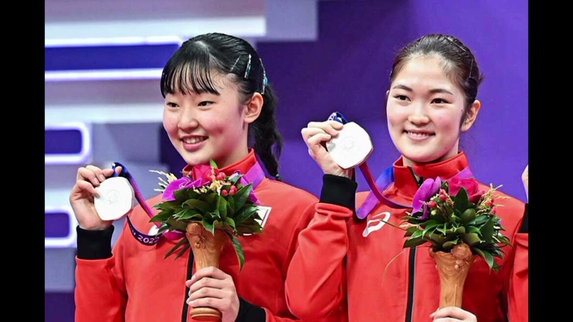【卓球】張本美和 ジュニア3連覇王手!!福原愛、石川佳純に続く偉業なるか