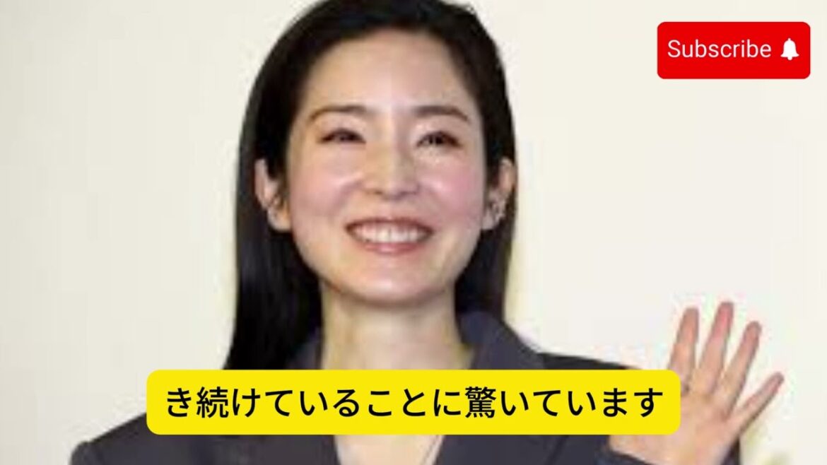 永作博美、54歳にしてSPURの表紙で衝撃を与える