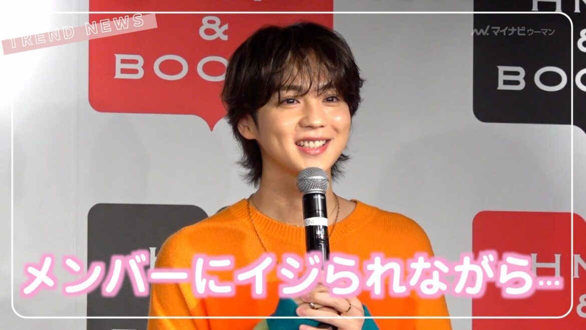 THE RAMPAGE 吉野北人、メンバーに写真集を見せて照れ「イジられながら…」“奇跡の一枚”を大熱弁!笑顔全開 大満足の出来に「1000点」 2nd写真集『Orange』刊行記念イベント