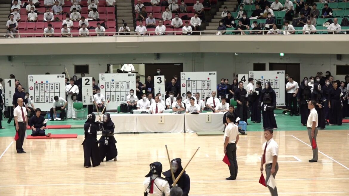 【女子1回戦】松門由姫(沖縄)×松本美紗樹(徳島)【令和5年度全国警察剣道選手権大会】2023年9月5日・日本武道館