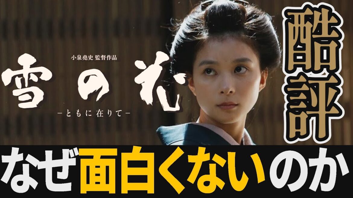 【解説レビュー】映画『雪の花 -ともに在りて-』これは酷い…芳根京子の無駄遣い。面白くない2つの理由|松坂桃李×吉岡秀隆×役所広司【ネタバレ考察】