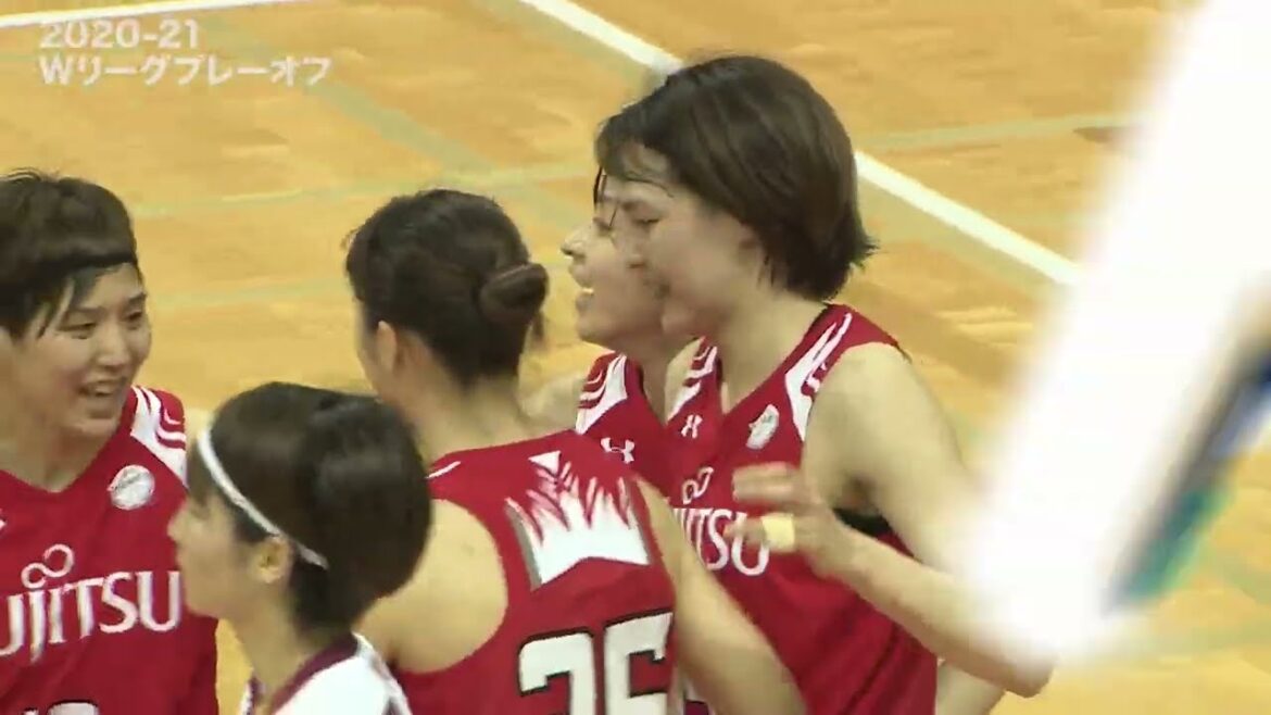 町田瑠唯→篠崎澪→田中真美子へ!富士通のトランジションバスケ炸裂!【Wリーグプレーオフ 名場面】