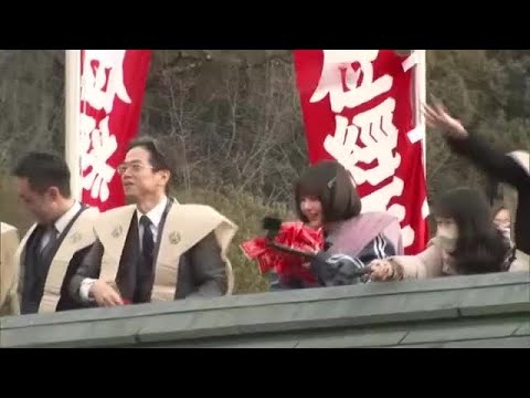 鬼は外は言わず「福は内、福は内」その理由は…最上稲荷でなえなのさんら参加し節分豆まき式【岡山】 (25/02/02 16:50)