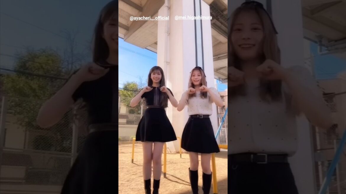 東村芽依 高本彩花 #しかのこのこのここしたんたん あゃめぃちゃん♪ #しかのこ