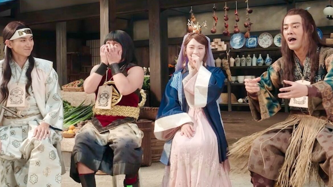川栄李奈、桐谷健太が7年間あげすぎていたものに爆笑/au三太郎シリーズ CM+メイキング+インタビュー