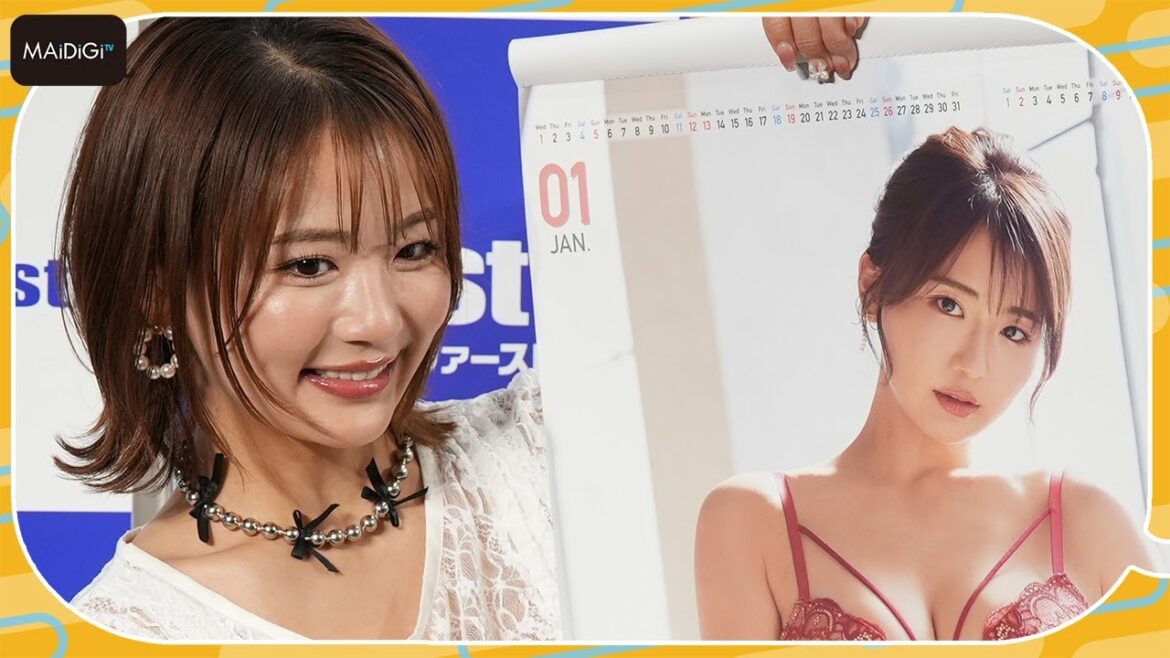 平嶋夏海、元AKB48美女のカレンダー お気に入りは“男性人気”の赤水着