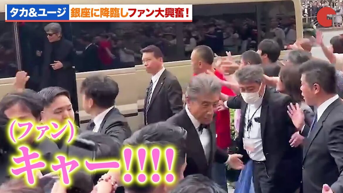 【あぶ刑事】舘ひろし、柴田恭兵、浅野温子、仲村トオルが銀座に降臨!ファン大興奮『帰ってきた あぶない刑事』初日舞台あいさつ
