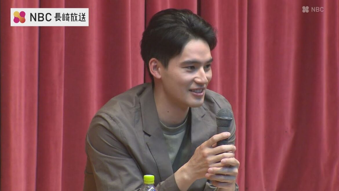 俳優 水上恒司さんが母校・創成館に凱旋 超貴重!高校時代の映像も