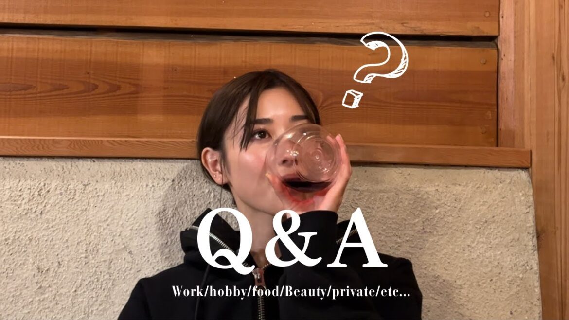 【Q&A】ワインを飲みながらまったり質問回答🍷🍊