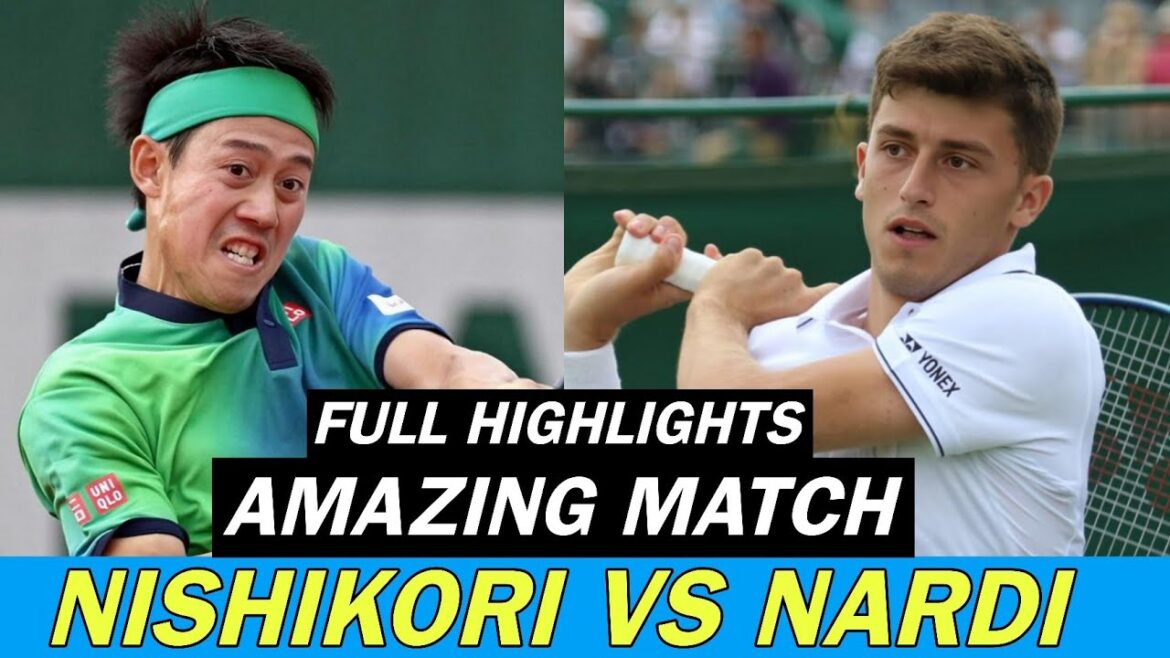 Kei Nishikori 錦織圭 vs luca Nardi Full Highlights | Tennis 2025 (HD)