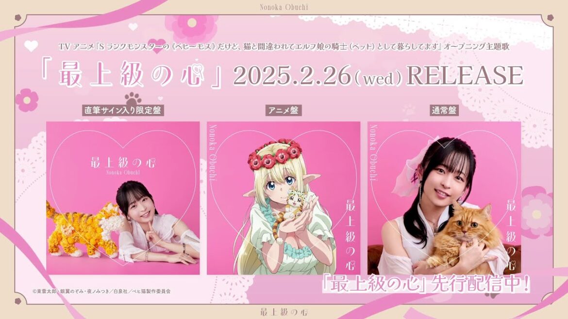大渕野々花 2ndシングル「最上級の心」クロスフェード動画
