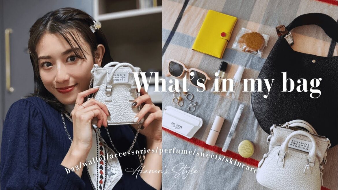 【バッグ紹介】守屋茜のお気に入りバッグを大公開👜💖毎日持ち歩いてる必需品もご紹介✨✨【What’s in my bag?】