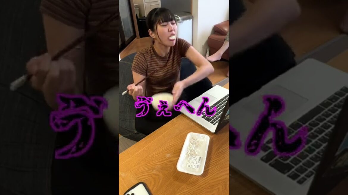 朝飯のしらす丼が違うww【妹にドッキリ】#shorts