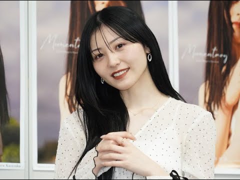 アイドルグループ「26時のマスカレイド」(愛称:ニジマス)のメンバーとして活動する吉井美優が12日、都内にて、1st写真集「Momentary」(小学館)の発売記念記者会見を行った。