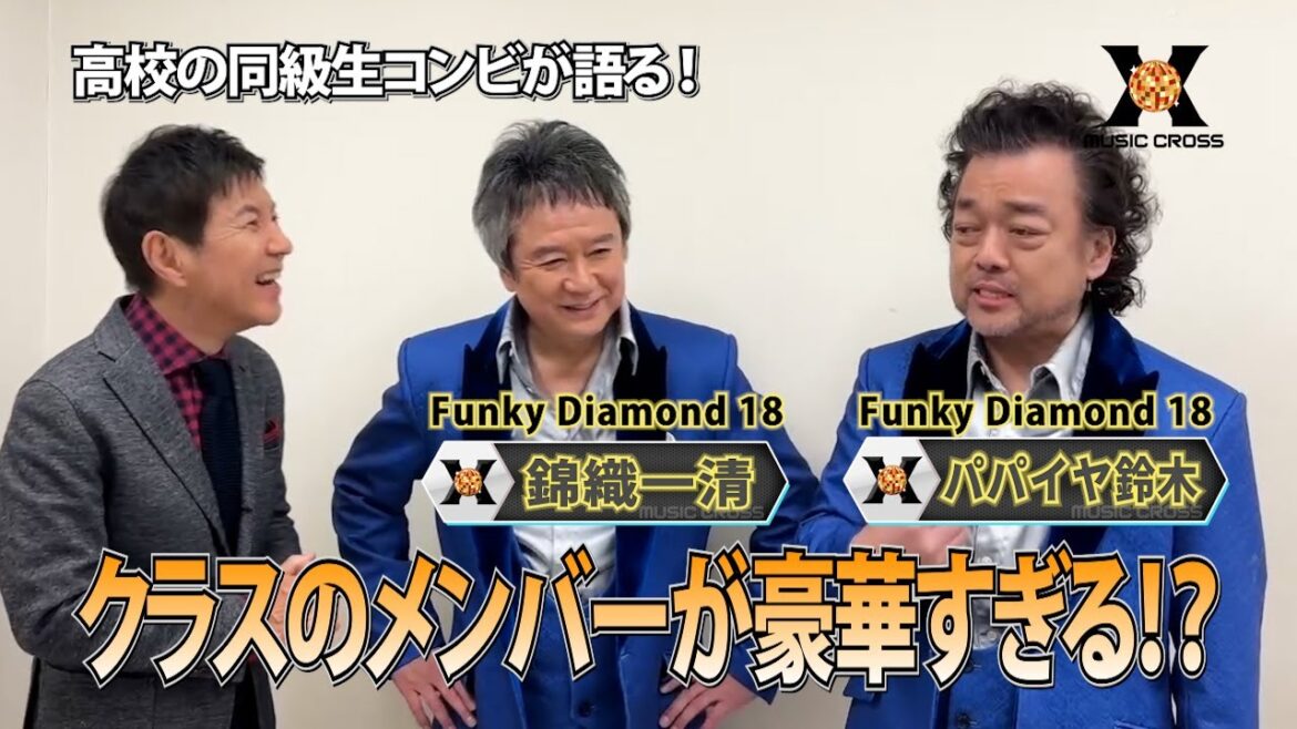 【MUSIC X 収録後トーク】関根勤×錦織一清&パパイヤ鈴木☆次回3/6(木)よる9時は『高校時代の定番曲』
