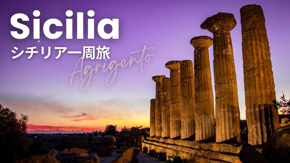 【イタリア・シチリア 5泊6日で島一周】憧れのシチリア一周旅に挑戦!古代遺跡と自然のスケールに感動!アグリジェント |Sicily, Italy, road trip