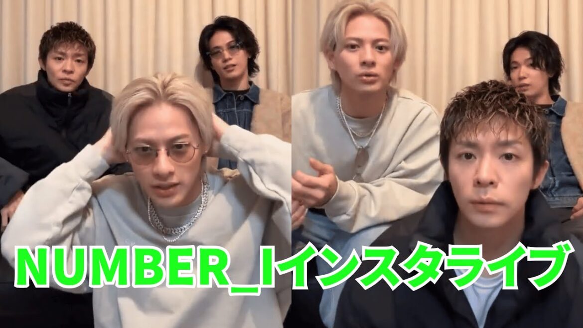 Numberi 平野紫耀、神宮寺勇太、岸優太インスタライブ 2025.03.06🔥 ジャニーズ IG 🔥初勝利🔥 Numberi Instagram Live.