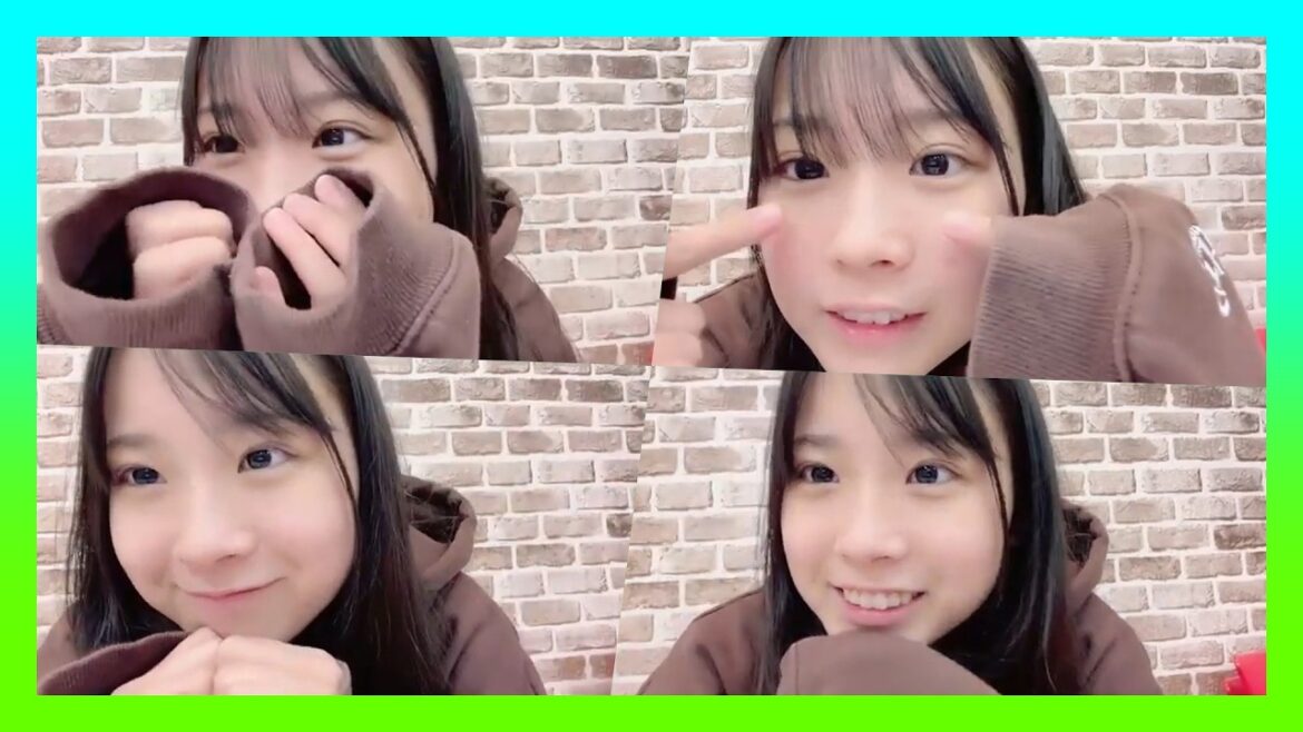 可愛い『リサ』ちゃんをご覧ください。加入当初はバブちゃんだったけどもうJKです。お姉さんになりました。【坂本理紗/NMB/SHOWROOM】