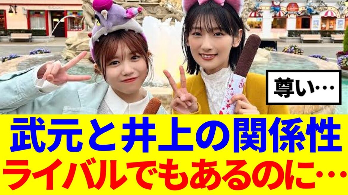 【櫻坂46】武元唯衣と井上梨名の関係性、尊すぎる…