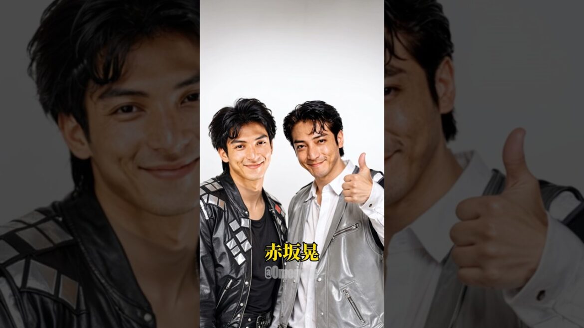 【もし】光GENJI(1987)が今と昔の共演!#日本のスター #アイドル #JapaneseStar #shorts #movie #aivideon