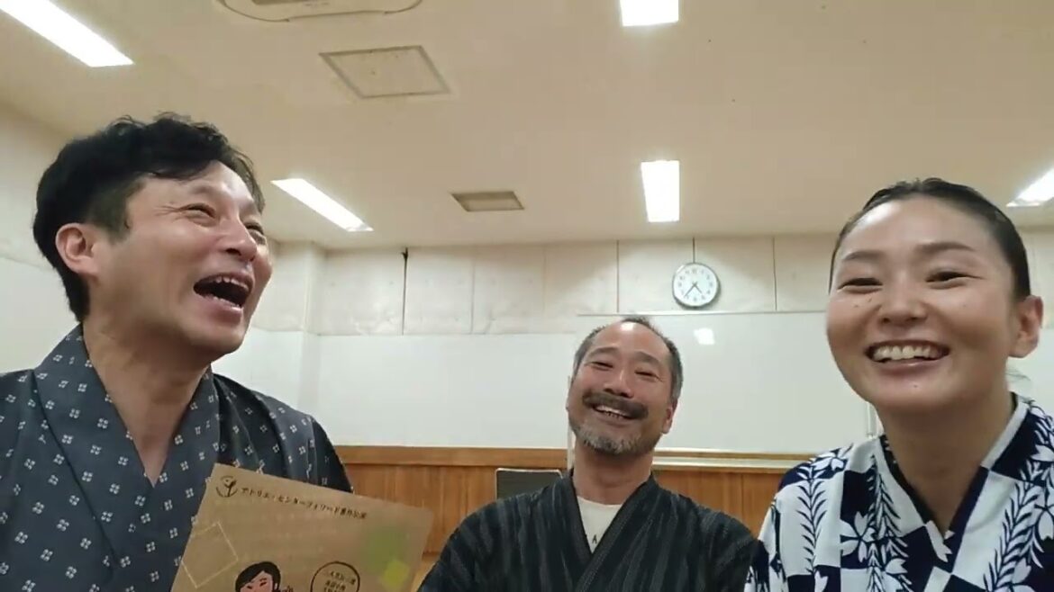 演劇落語2024稽古1015 『演劇落語』で大事な「即興性」とは!? 10/17-20 雑遊(新宿三丁目) 坂口修一 北澤小枝子 矢内文章 ご予約受付中 二人芝居「真田小僧」「火焔太鼓」「死神」