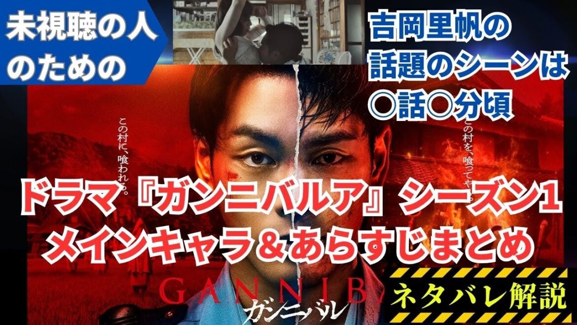 【10分でわかる】忙しい人のためのドラマ『ガンニバル』シーズン1の登場人物・あらすじまとめ【シーズン2の事前予習に】