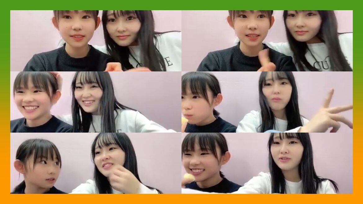 【まるで姉妹】今日は似てます!?年齢を超えた友情!愛情!同期!7歳の差なんてただの数字。てか『きょーか』ちゃんが大人。【竹田京加/中川朋香/NMB/SHOWROOM】