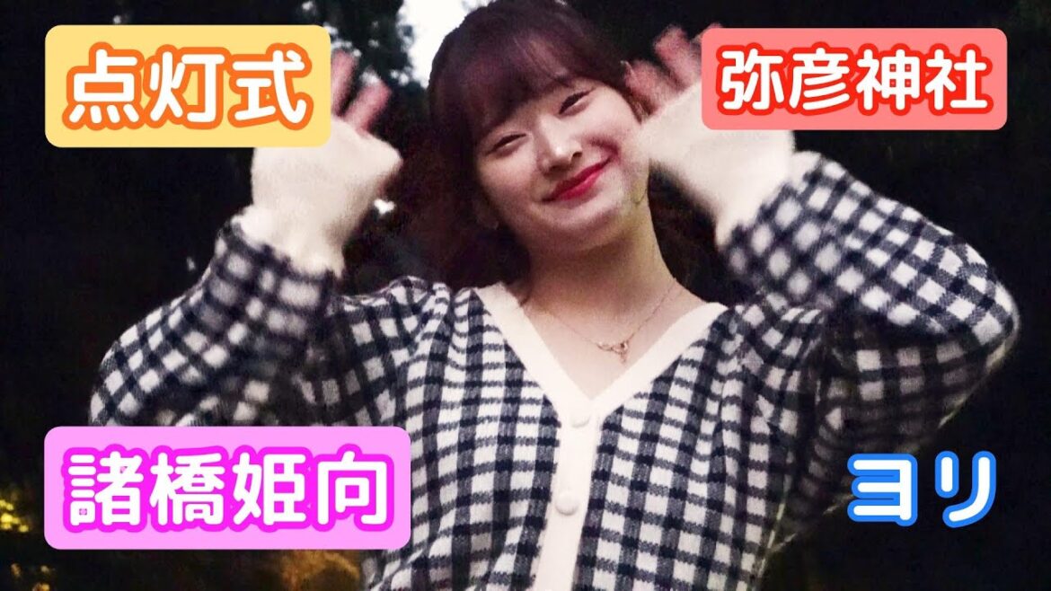 【4K映像】諸橋姫向「点灯式 弥彦神社」ヨリ