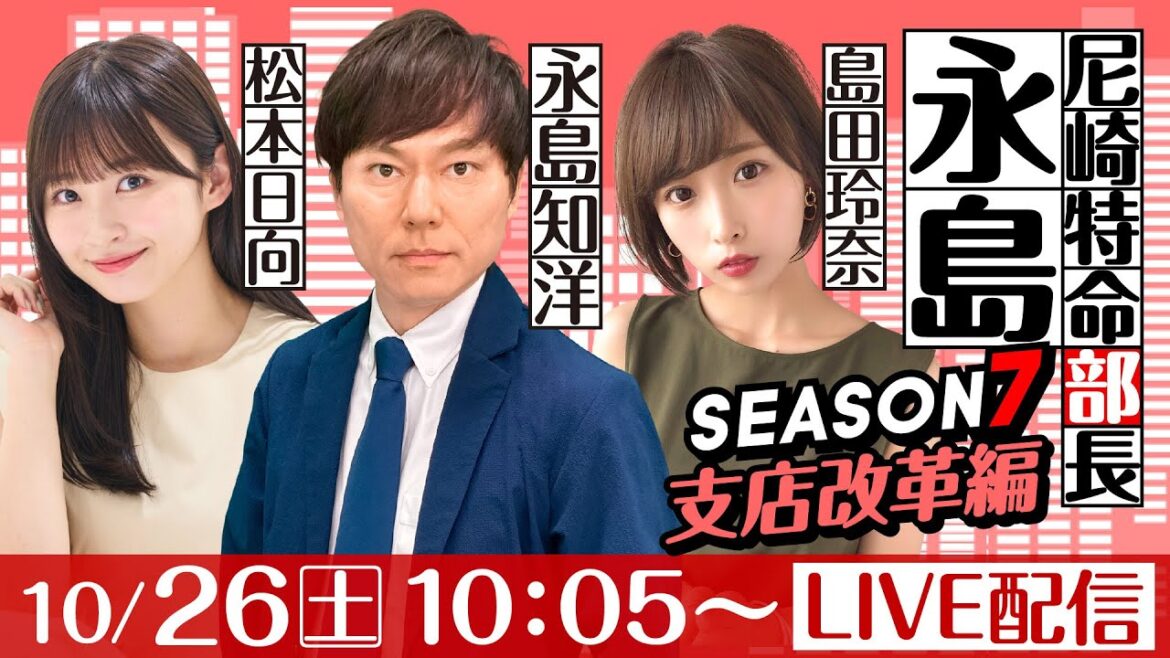 尼崎特命部長永島 SEASON7 支店改革編 第1話 【ヴィーナスシリーズ第16戦尼崎プリンセスカップ/初日】永島知洋&島田玲奈&松本日向