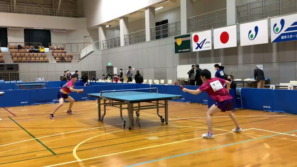 【ハイライト】中村煌和 vs 芝拓人|2021世界ユース日本代表1次選考合宿 男子シングルス グループA