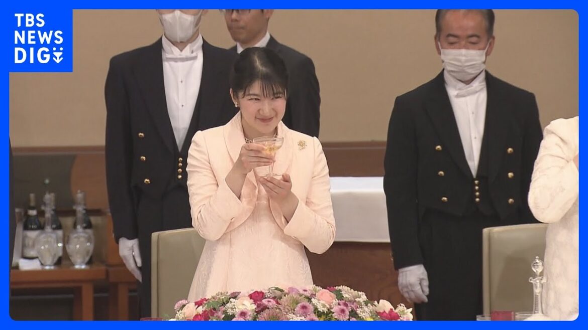 “シャンパンで乾杯” 愛子さま晩さん会デビュー 6年ぶりとなる宮中晩さん会開催 ブラジル・ルラ大統領夫妻迎え サッカーの三浦知良選手や歌手のマルシアさんら参加|TBS NEWS DIG