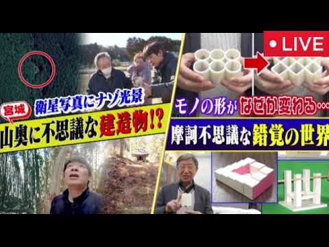 🔴世界の何だコレミステリー3月26日【見逃し配信/宮城・衛星写真の謎光景/兵庫・古民家に眠る開かずの金庫/ハチ公】2025年3月26日 LIVE FULL