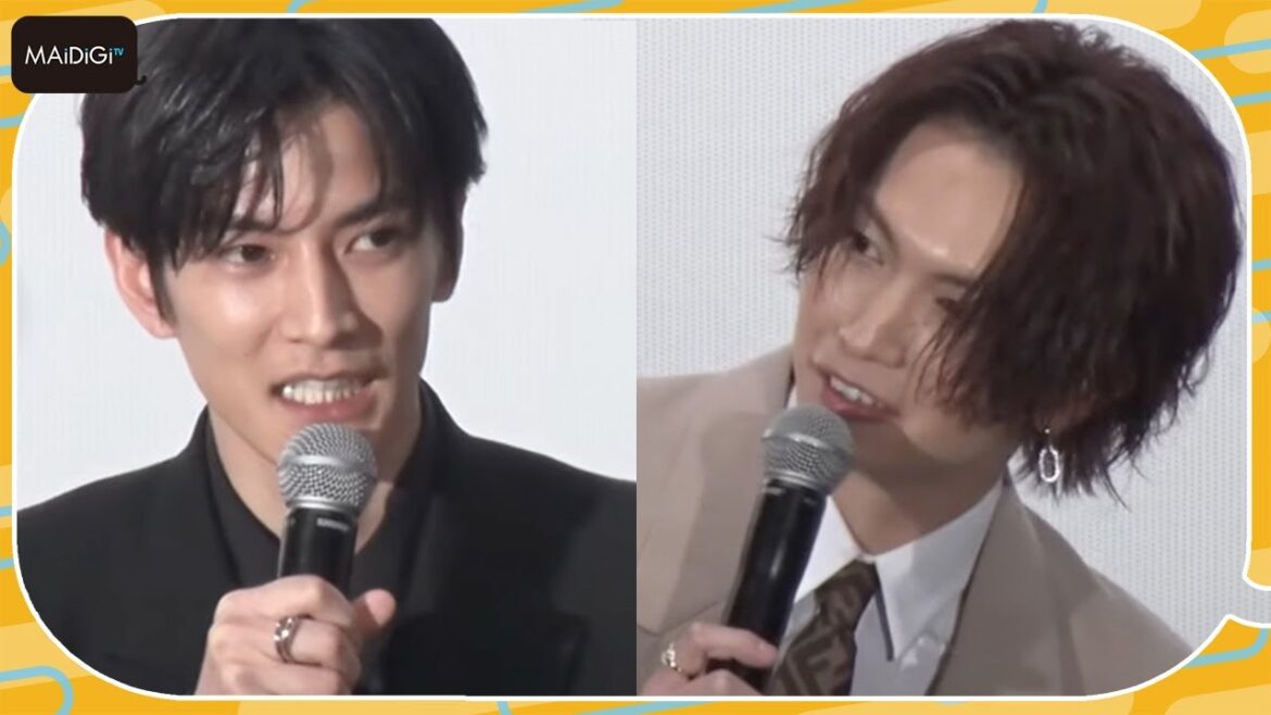 渡邊圭祐&綱啓永、連絡先交換するも「名前を送り合っただけの状態」と告白 映画「女神降臨」初日あいさつ