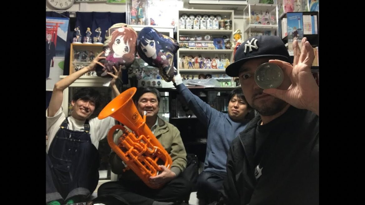 神奈川からの響け!ユーフォニアムファンの青年とベス君とユーフォガチ師匠あっきーさんが来ているのでネタバレありでガチユーフォニトーク!23:00まで!