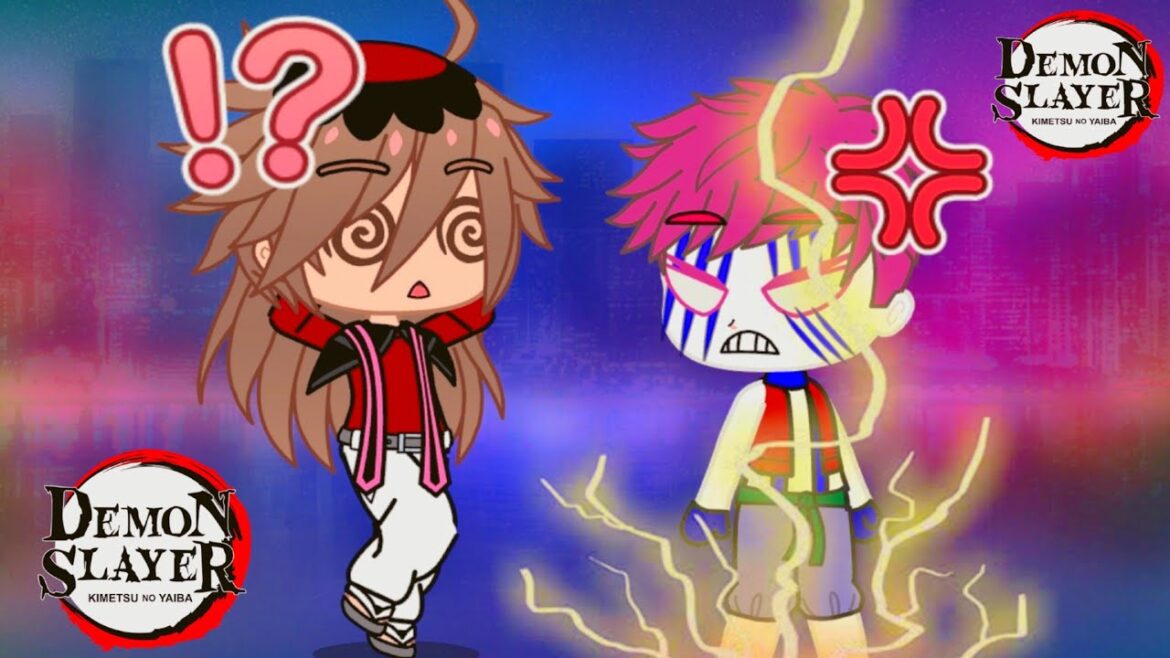 👹Akaza ⚡and ⚡douma🔥 gâcha club #kimetsunoyaiba #قاتل_الشياطين #medxd #DemonSlayerSeason5