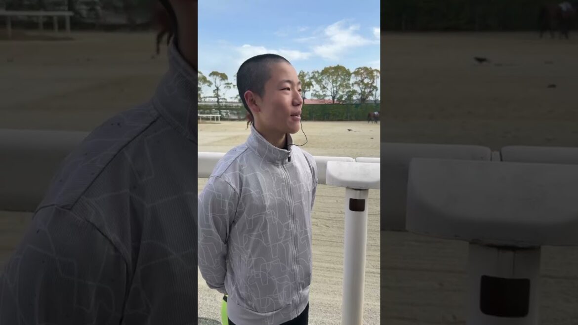 JRA初勝利の森田誠也騎手に林局長がインタビュー!レースを振り返ってもらいました!