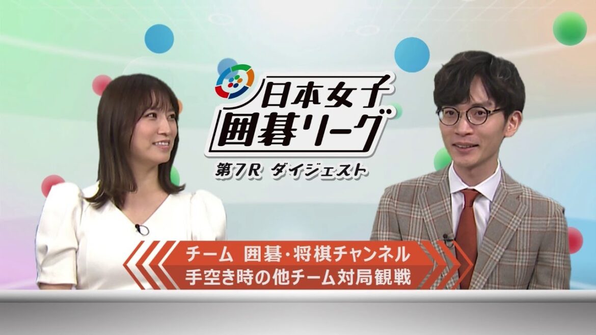 第1回 日本女子囲碁リーグ 第7Rダイジェスト