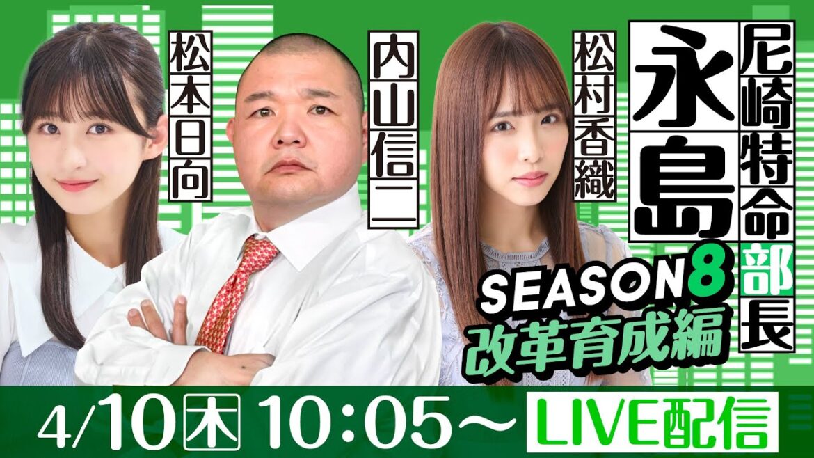 尼崎特命部長永島 SEASON8 改革育成編 第7話 【マンスリーBOATRACE杯/3日目】内山信二&松村香織&松本日向