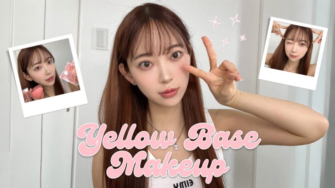 🦢🌼ブラウンヘアに合うイエベ春メイク🌼🦢
