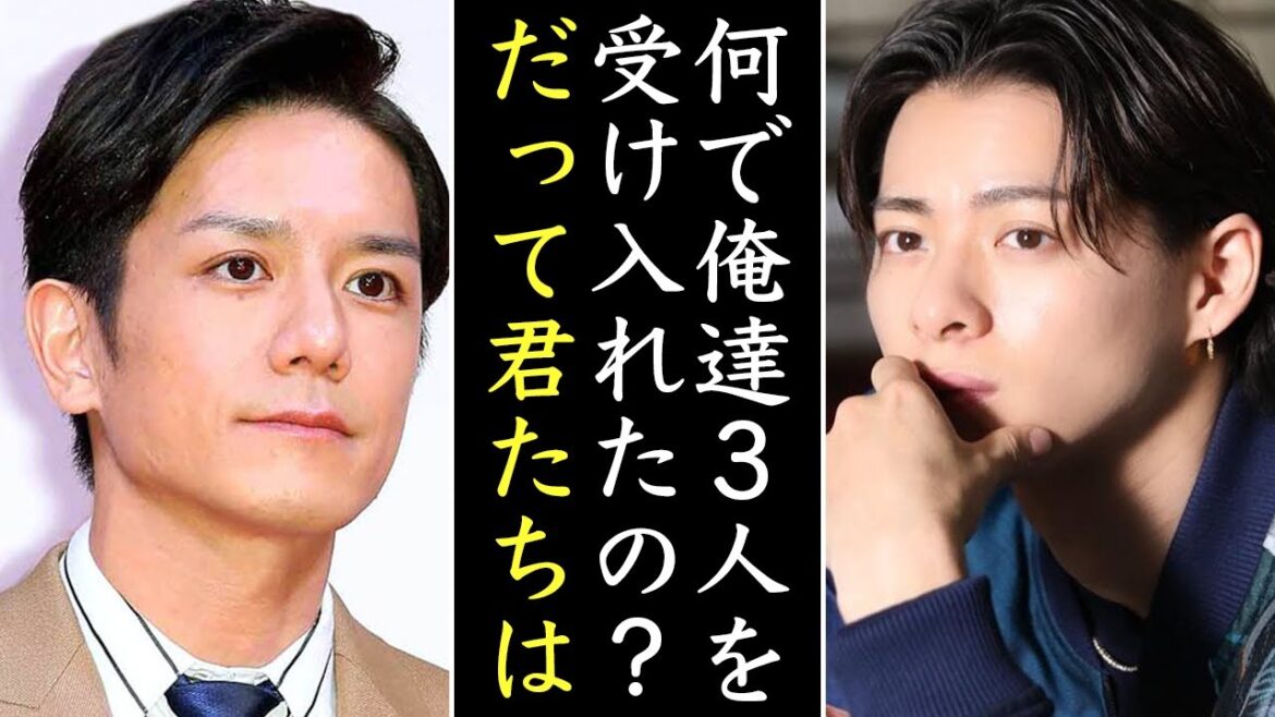 「Jを敵に回してもいい」滝沢秀明が3人を受け入れた理由に感謝が止まらない…平野紫耀も神宮寺勇太も岸優太