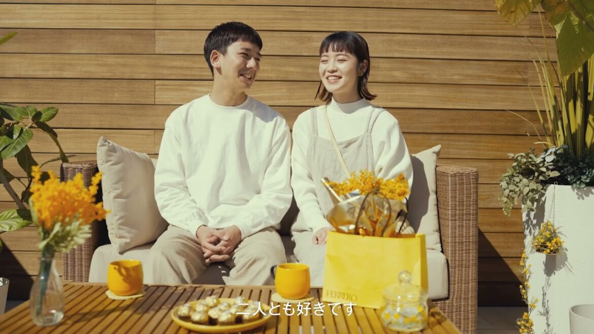 Ferrero Rocher Mimosa ~ Riko Yamamoto & Masato Shirai Interview ~
