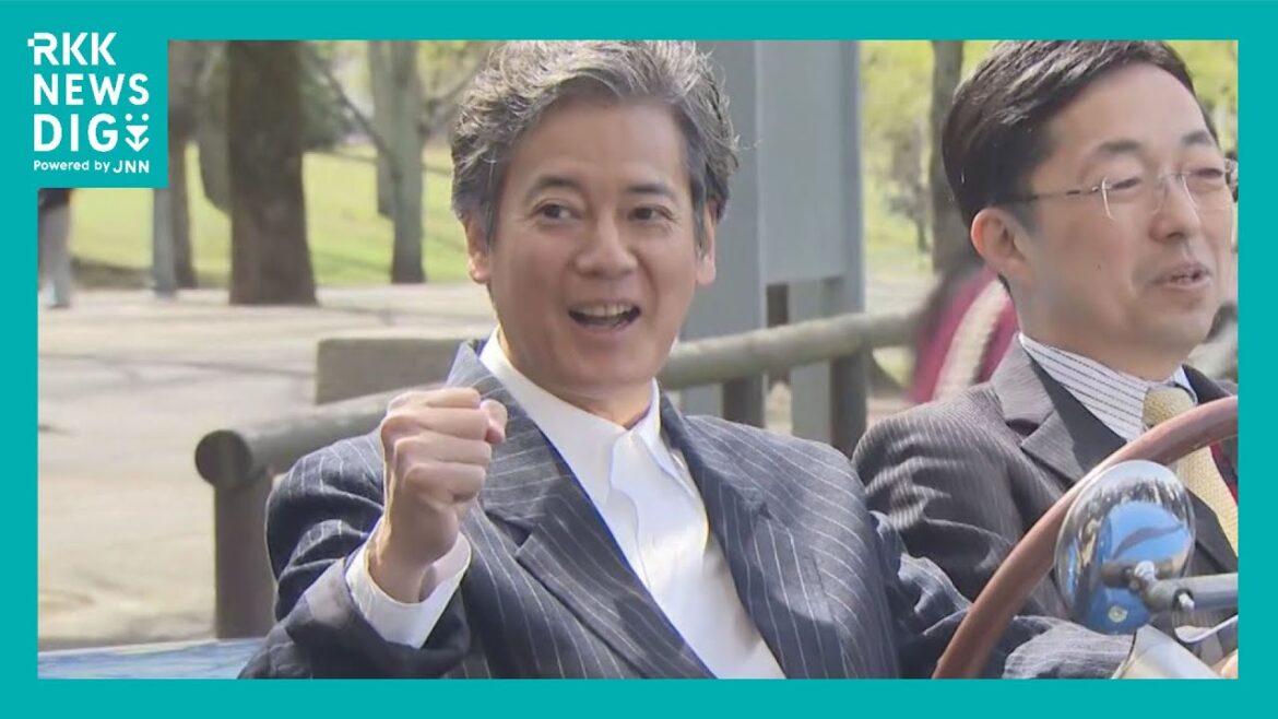 唐沢寿明さん「テンション上がる~」 クラシックカーのイベント開催発起人としてPR 5月に愛好家が熊本集結