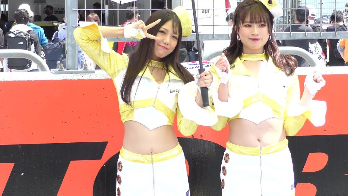 【 今井みほさん / さかいゆりやさん apr victoria / ピットウォーク 】SUPERGT 2023.05.03